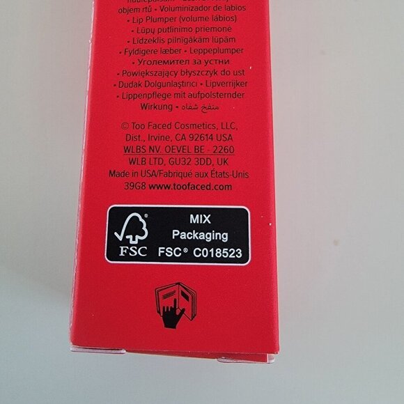 TOO FACED Lip Injection Extreme Plumper Pink Punch New In Box - Picture 10 of 13